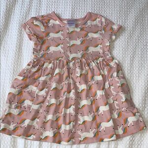 Hanna Andersson 3T Unicorn Dress with pockets
